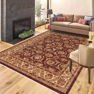 handmade Traditional Kafkaz Chobi Ziegler Brown Beige Hand Knotted RECTANGLE 100% WOOL area rug 9 x 12